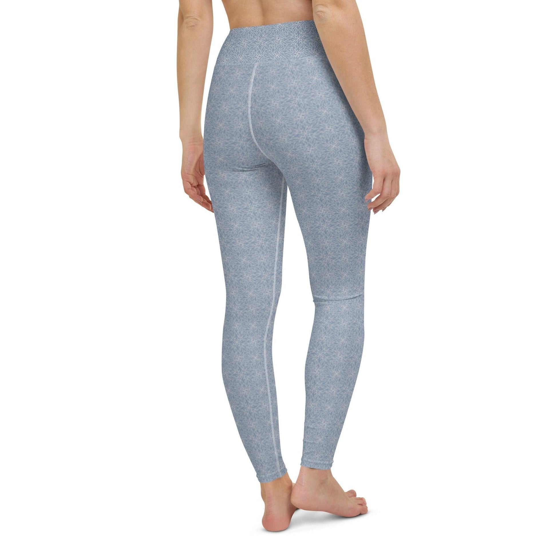 Blue Encounter Yoga Leggings | DEEAREST LTD