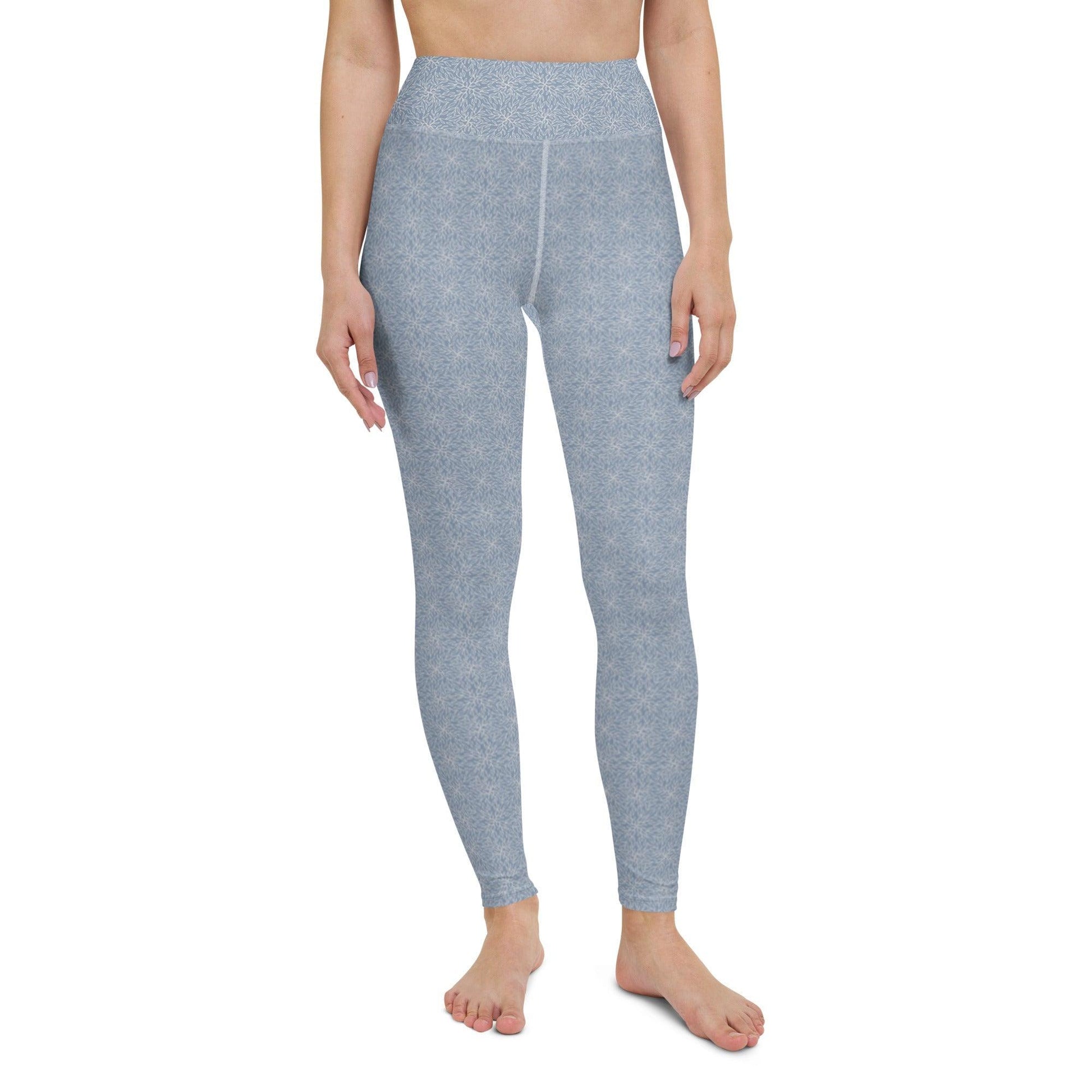 Blue Encounter Yoga Leggings | DEEAREST LTD