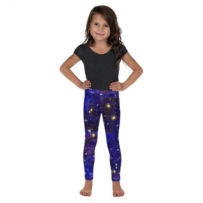 Blue Nebula Kid's Leggings | DEEAREST LTD