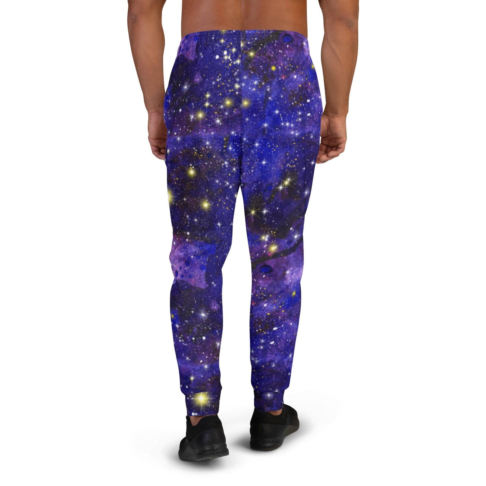 Blue Nebula Men's Joggers | DEEAREST LTD