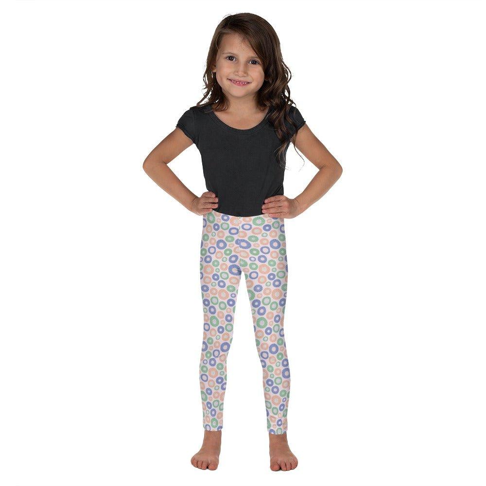 Blush Circle Kid's Leggings | DEEAREST LTD