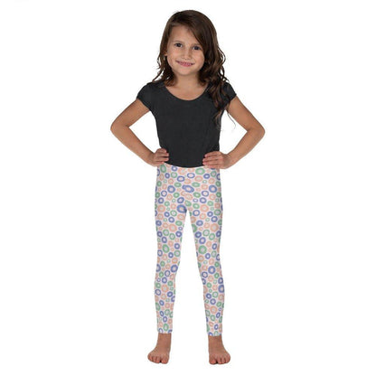 Blush Circle Kid's Leggings | DEEAREST LTD