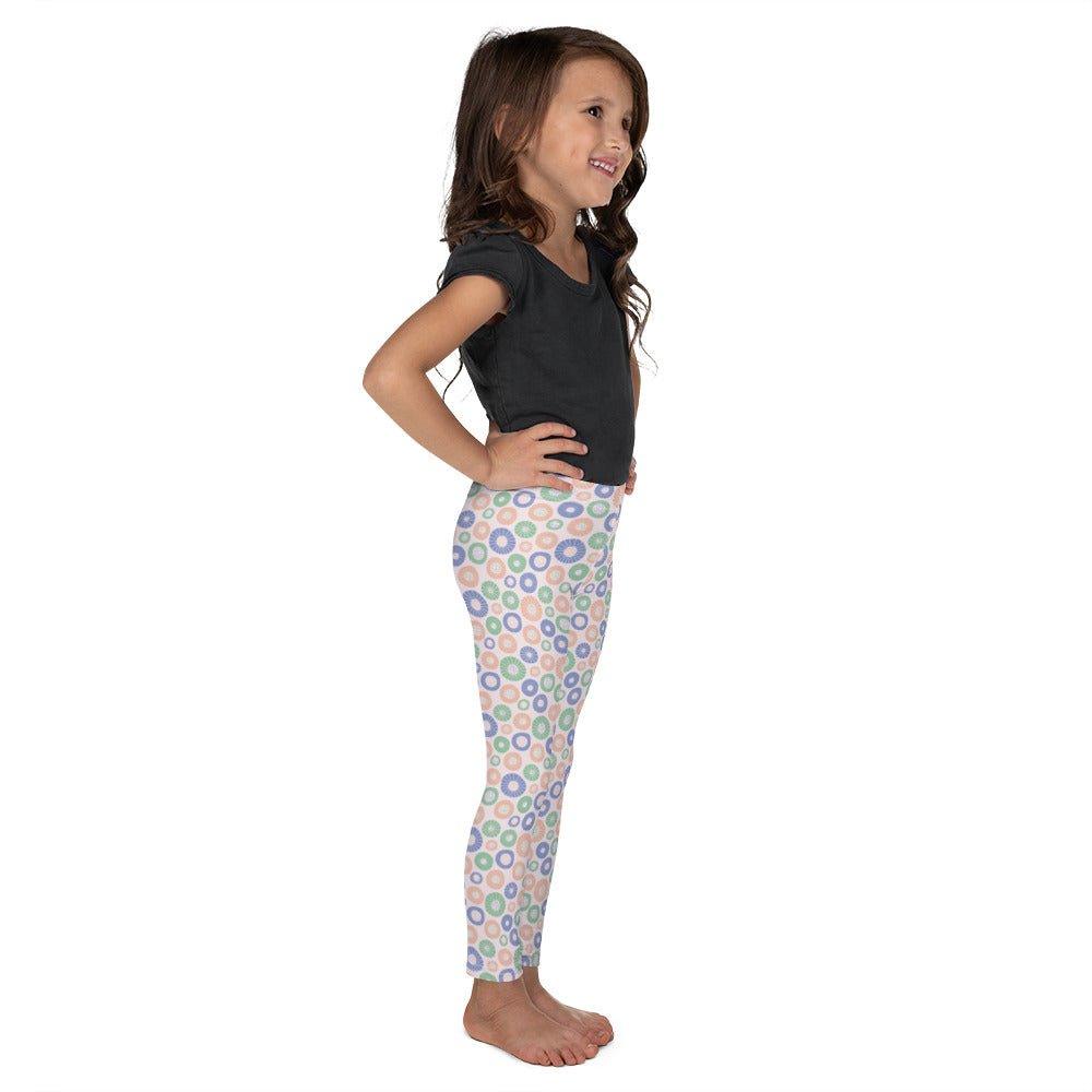 Blush Circle Kid's Leggings | DEEAREST LTD