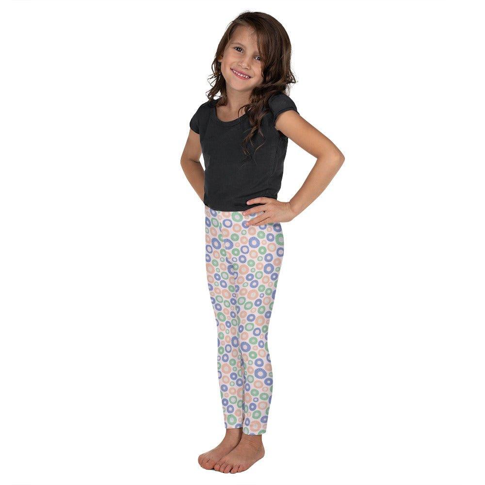 Blush Circle Kid's Leggings | DEEAREST LTD