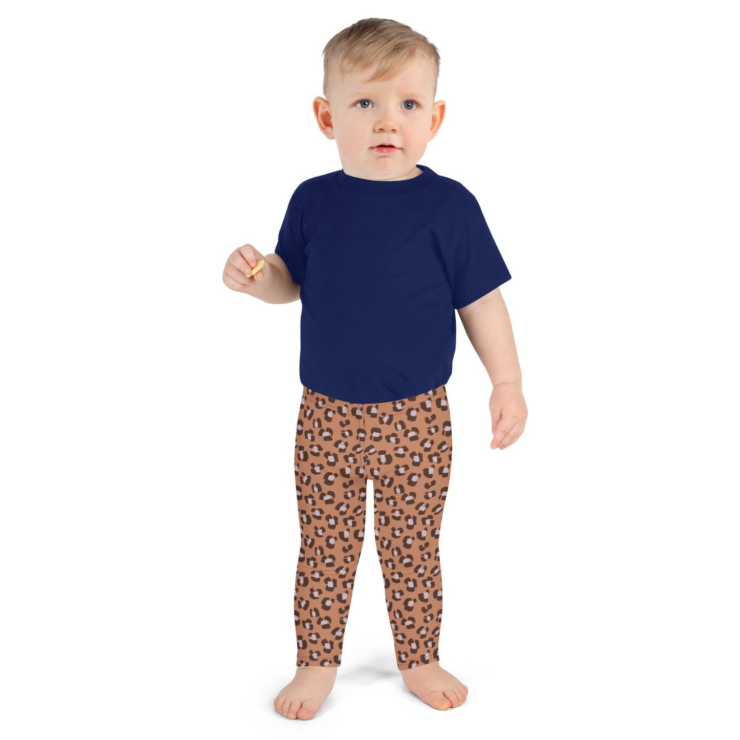 Brown Animal Rave Kid's Leggings | DEEAREST LTD