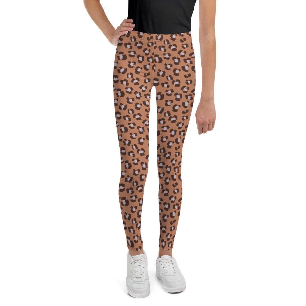 Brown Animal Rave Youth Leggings | DEEAREST LTD