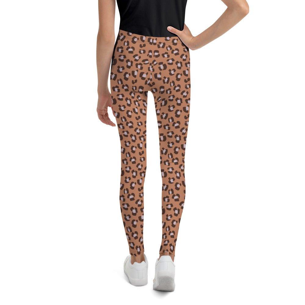 Brown Animal Rave Youth Leggings | DEEAREST LTD