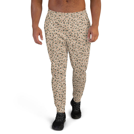 Brown Jungle Adventure Men's Joggers | DEEAREST LTD