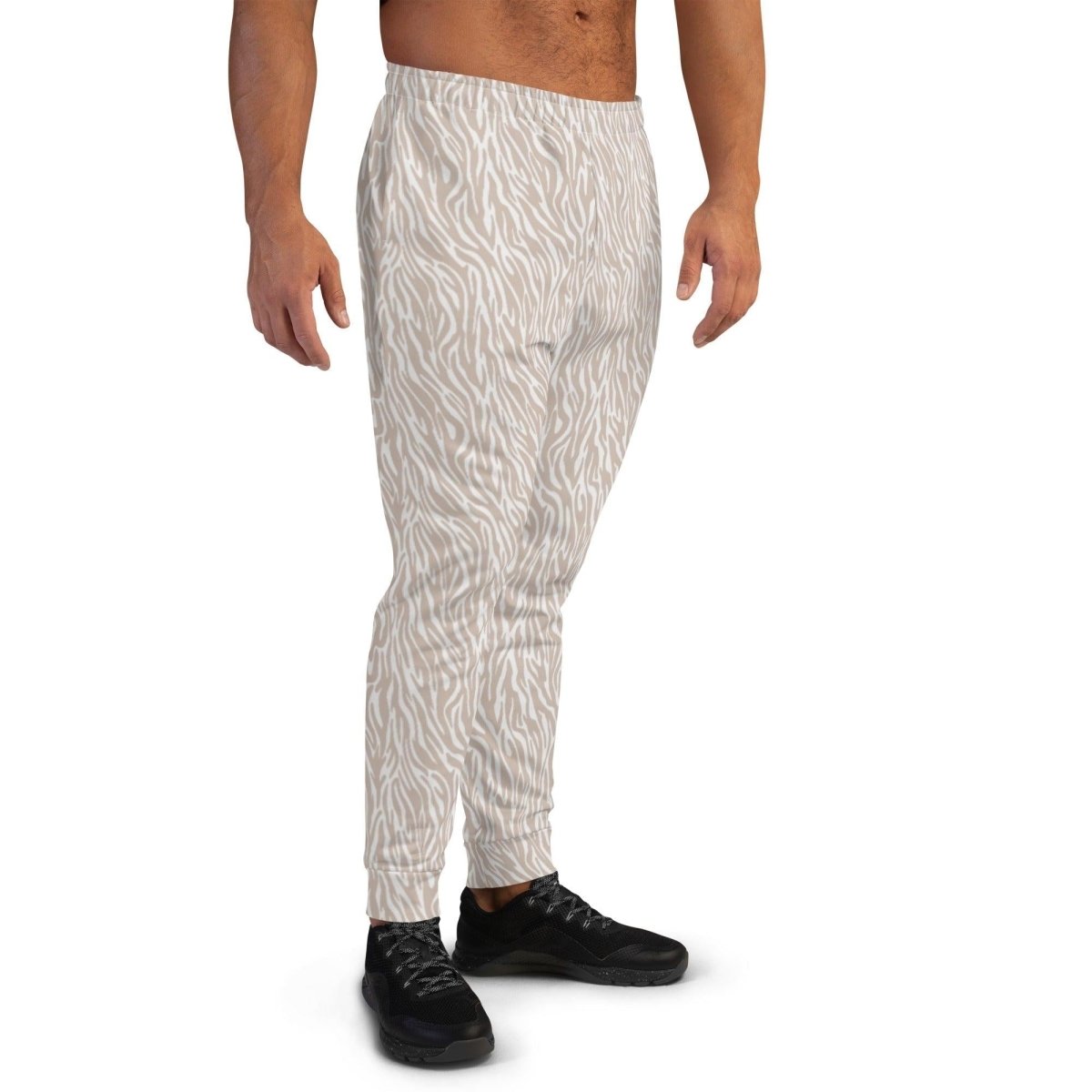 Off-White Animal Print Men's Street Joggers | DEEAREST LTD