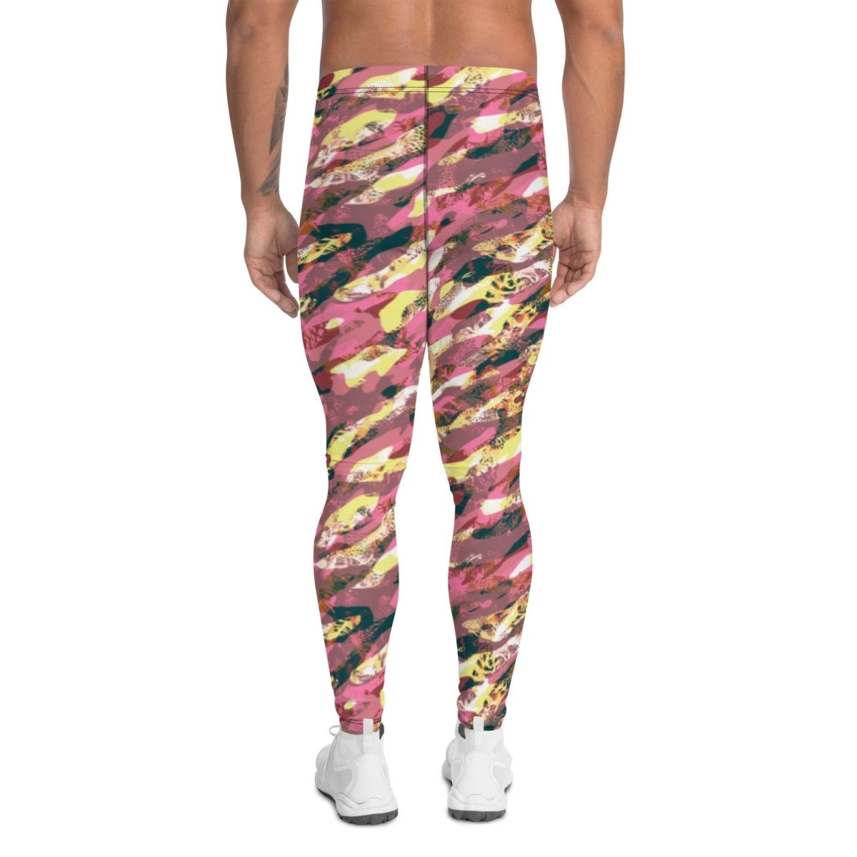 Pink Camouflage Men's Leggings | DEEAREST LTD