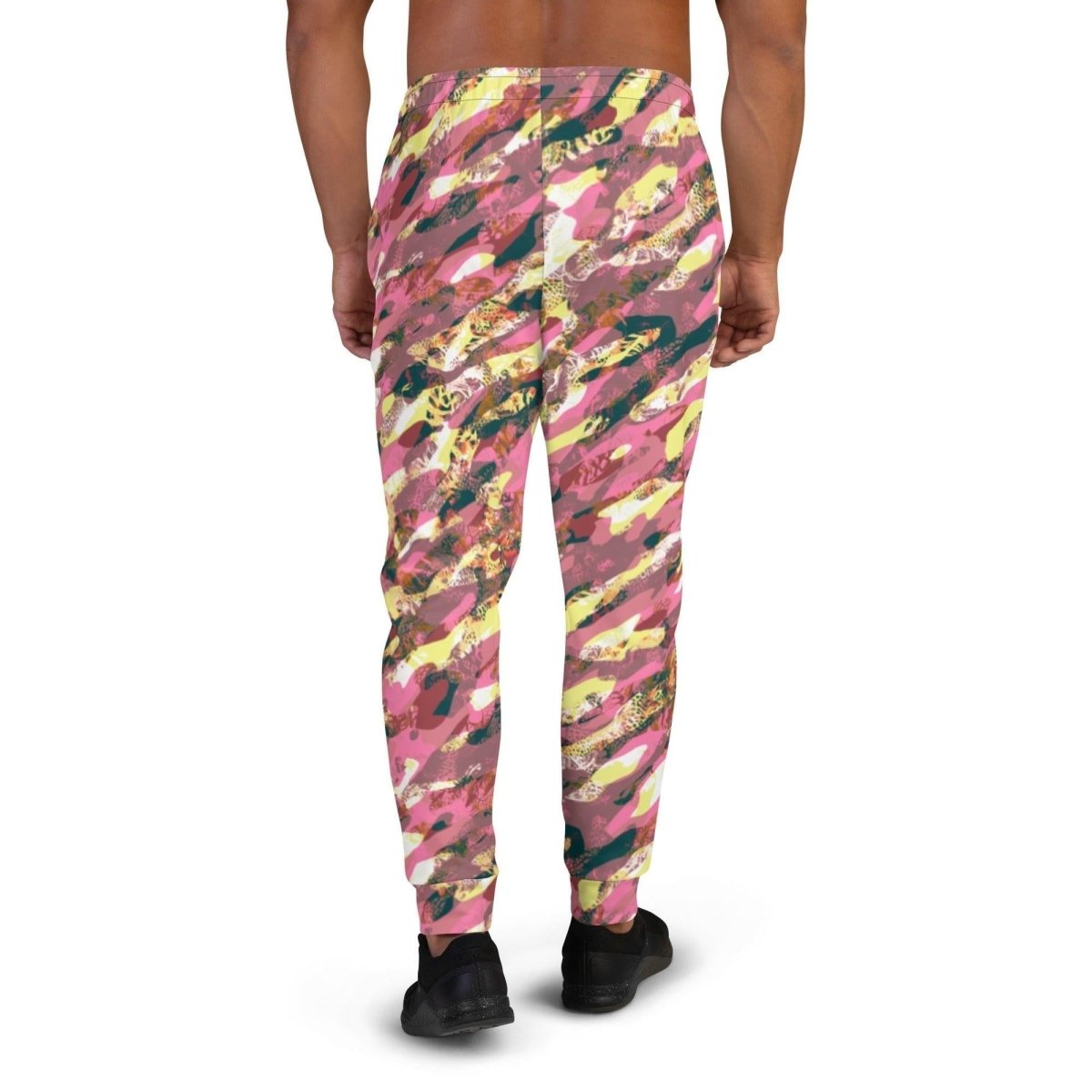 Pink Camouflage Men's Street Joggers | DEEAREST LTD