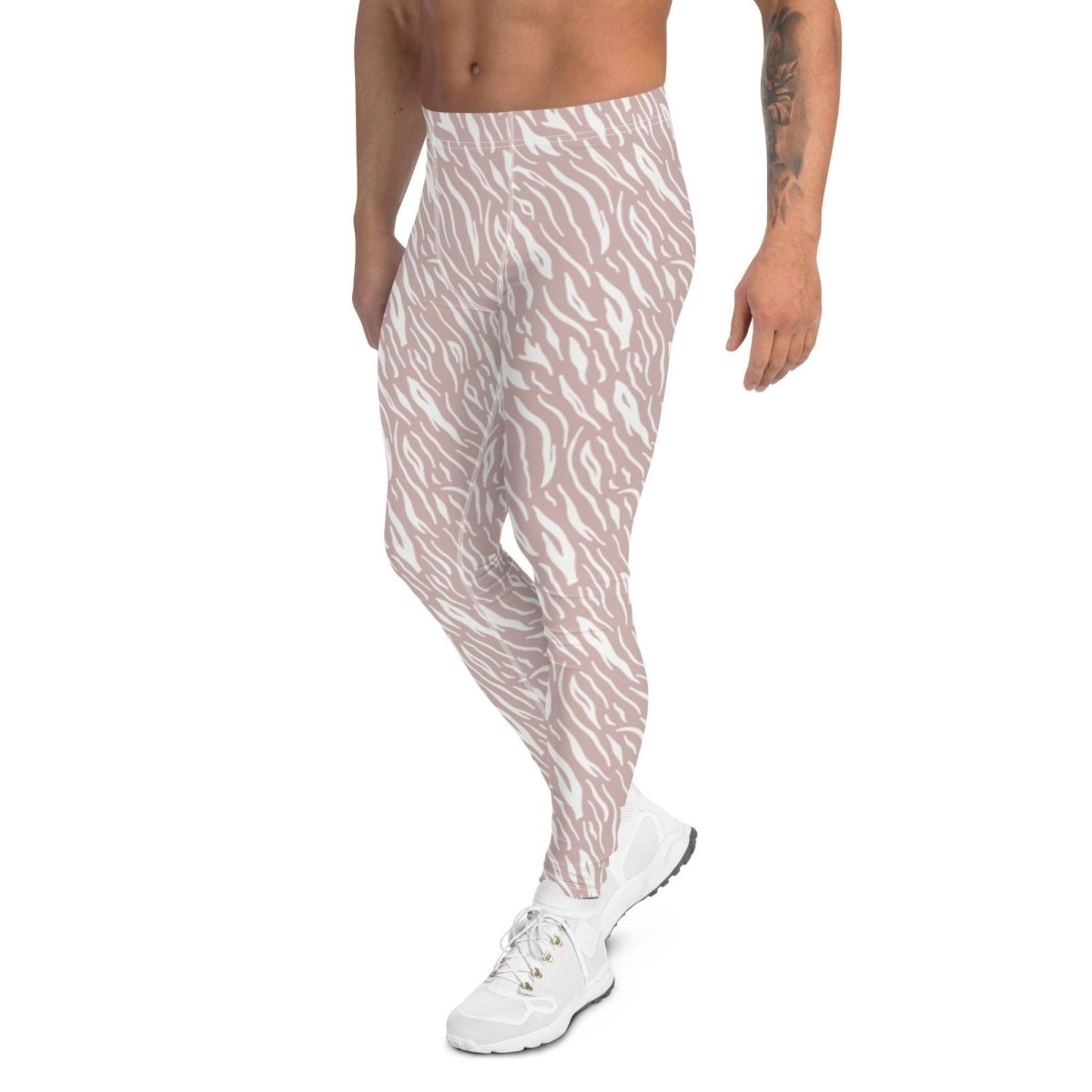 Pink Encounter Men's Leggings | DEEAREST LTD