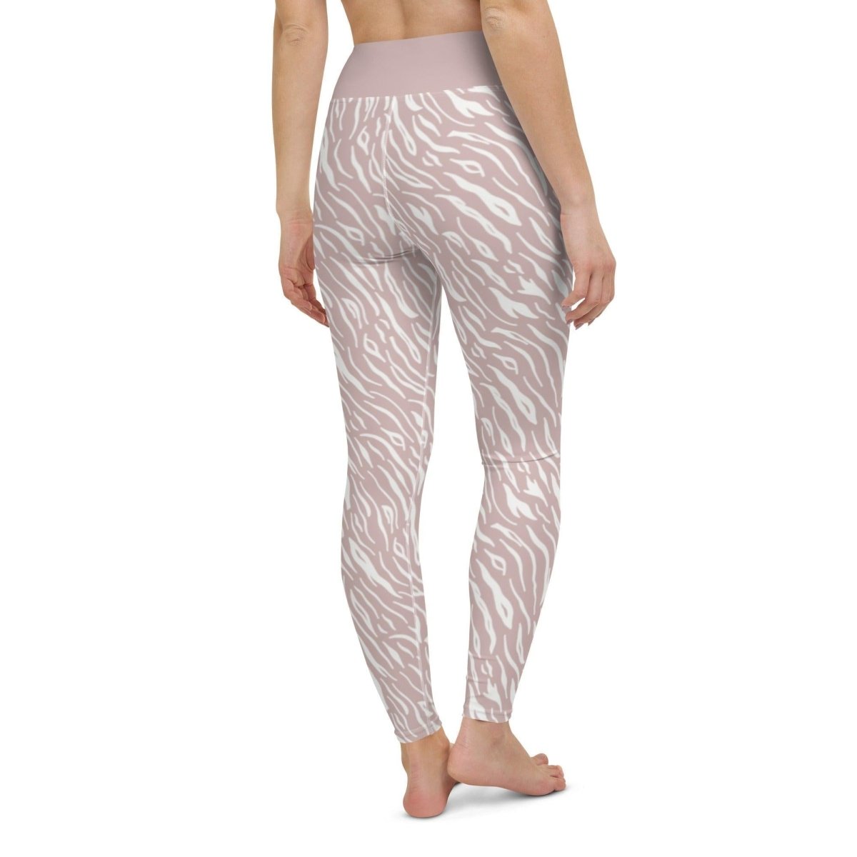 Pink Encounter Women's High-Waisted Yoga Pants | DEEAREST LTD