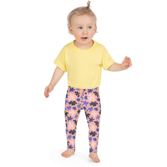 Pink Floral Kid's Leggings | DEEAREST LTD