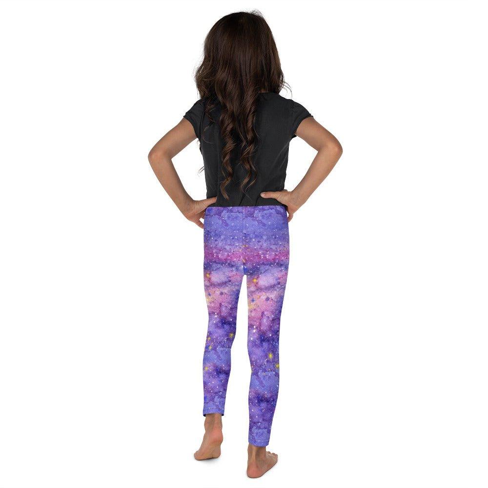 Pink Galaxy Kid's Leggings | DEEAREST LTD