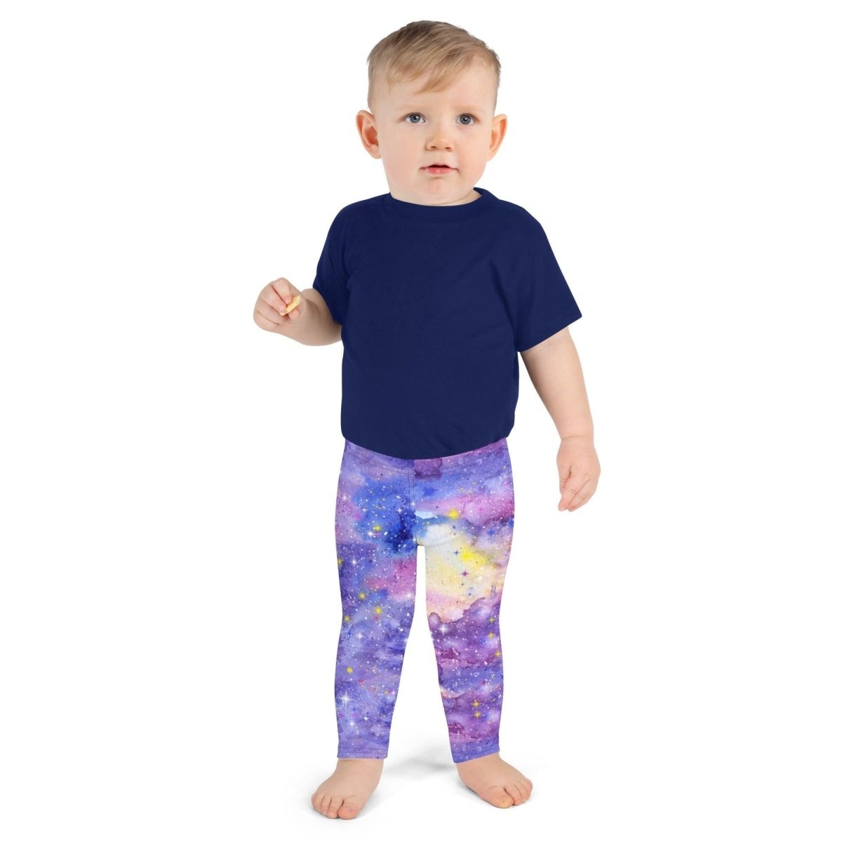 Pink Galaxy Kid's Leggings | DEEAREST LTD