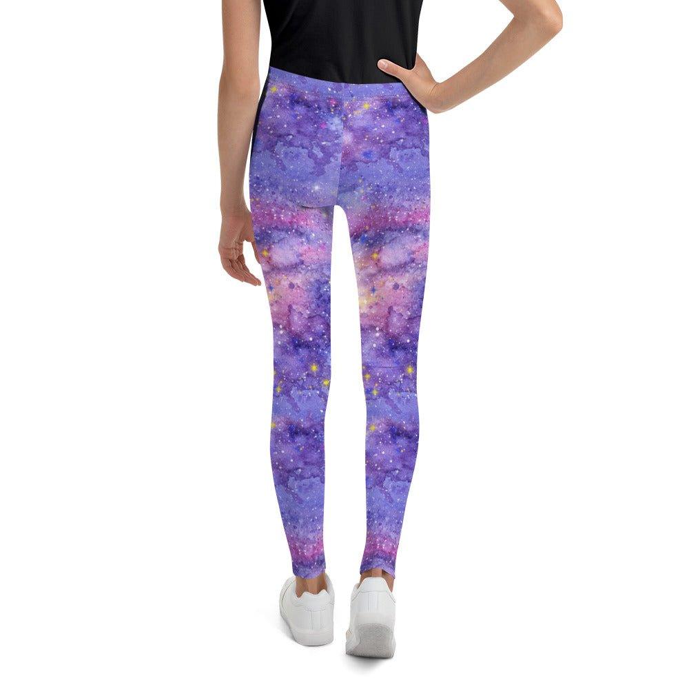 Pink Galaxy Youth Leggings | DEEAREST LTD