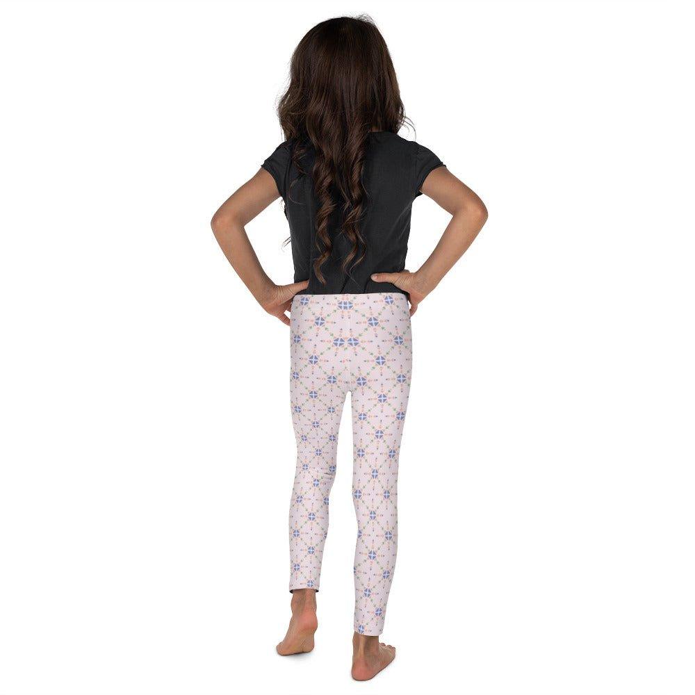 Pink Patterned Kid's Leggings | DEEAREST LTD