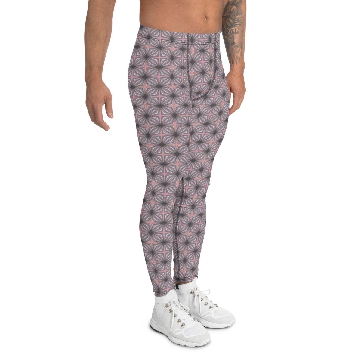 Pink Pottery Men's Leggings | DEEAREST LTD