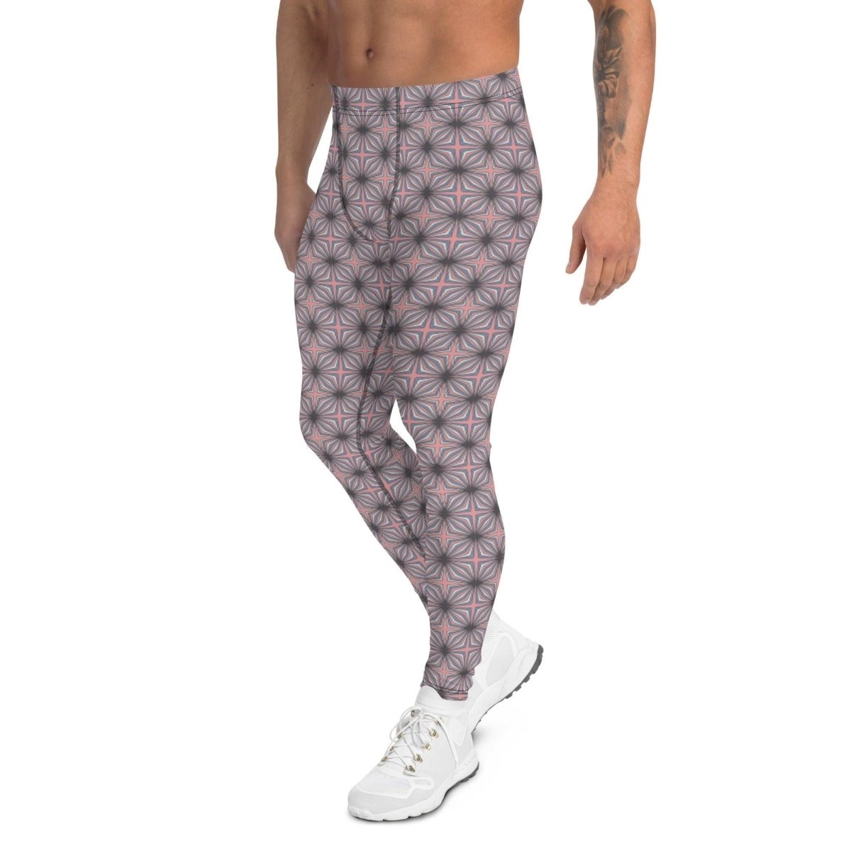 Pink Pottery Men's Leggings | DEEAREST LTD