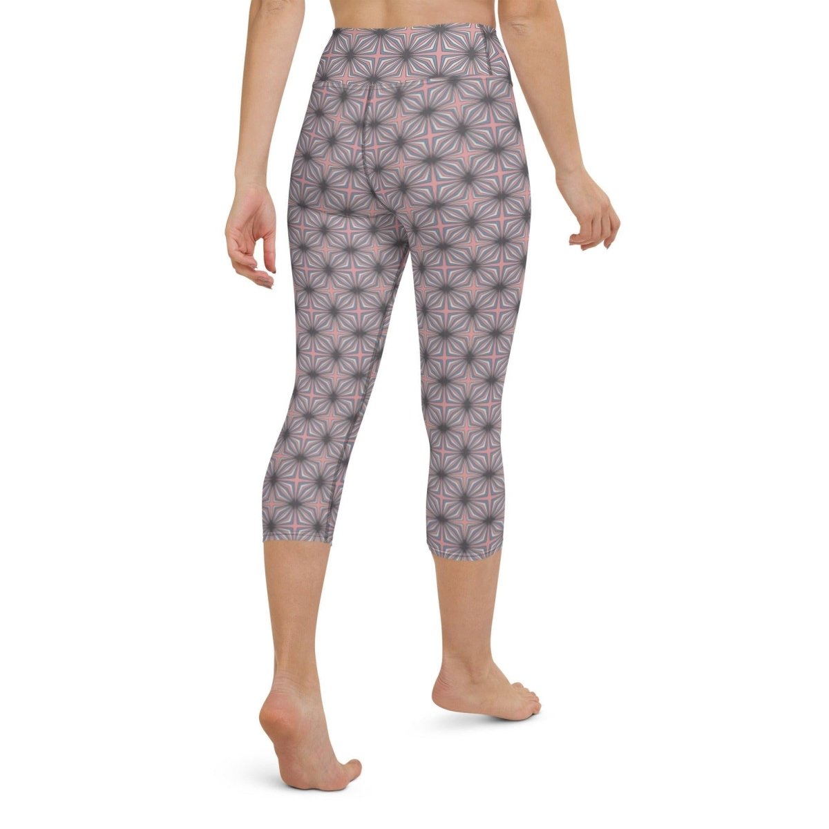 Pink Pottery Women's Capri Yoga Pants | DEEAREST LTD