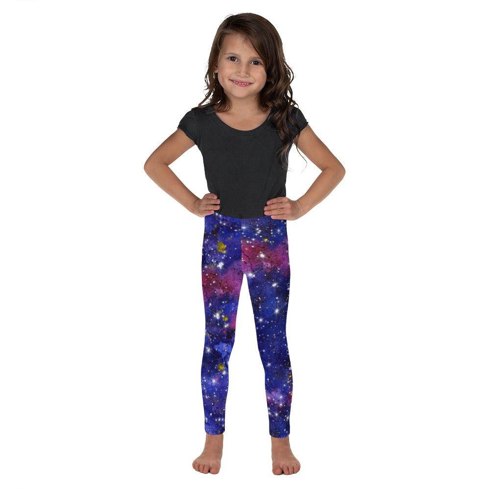 Red Galaxy Kid's Leggings | DEEAREST LTD