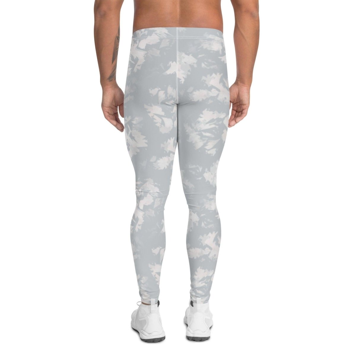 Silver Encounter Men's Leggings | DEEAREST LTD