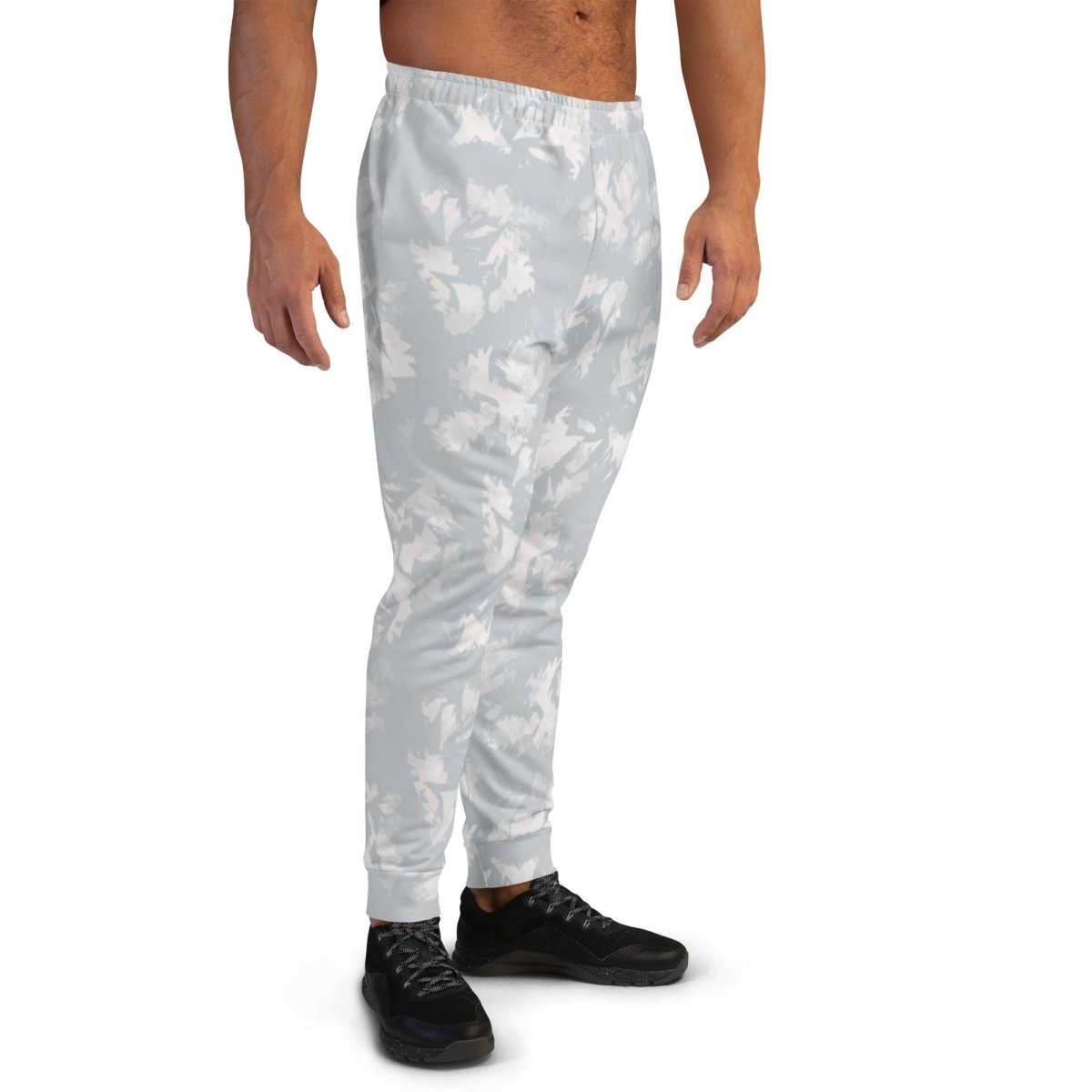 Silver Encounter Men's Street Joggers | DEEAREST LTD