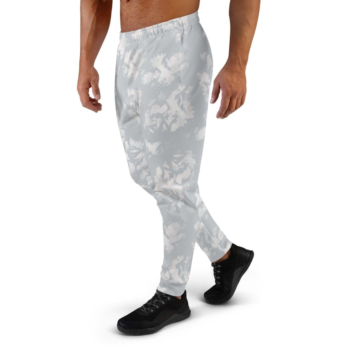 Silver Encounter Men's Street Joggers | DEEAREST LTD