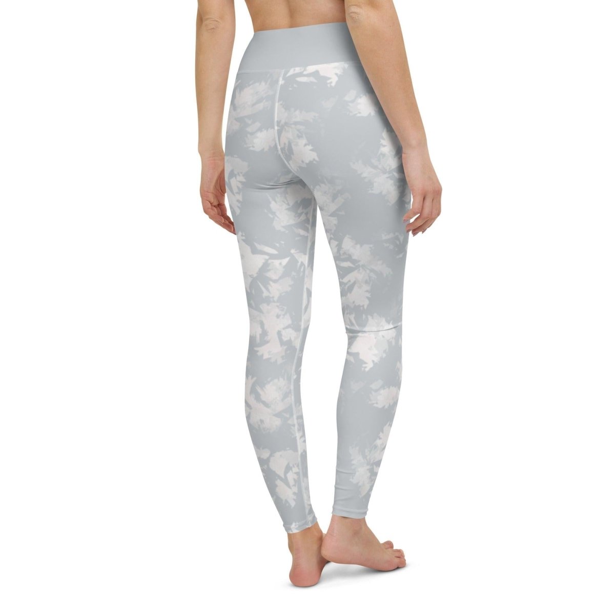 Silver Encounter Women's High-Waisted Yoga Pants | DEEAREST LTD