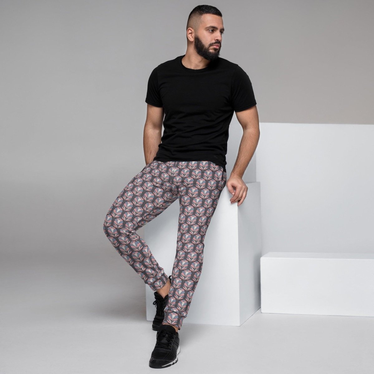 Softly Pattern Men's Street Joggers | DEEAREST LTD