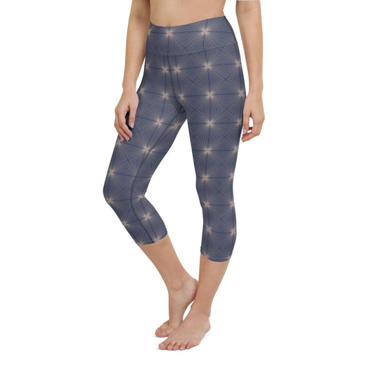 Stars Connected Women's Capri Yoga Pants | DEEAREST LTD