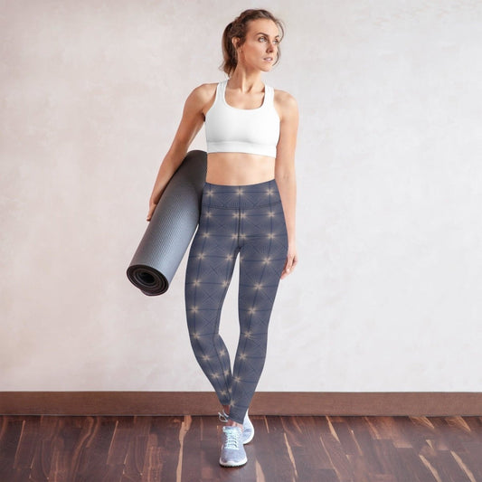 Stars Connected Women's High-Waisted Yoga Pants | DEEAREST LTD