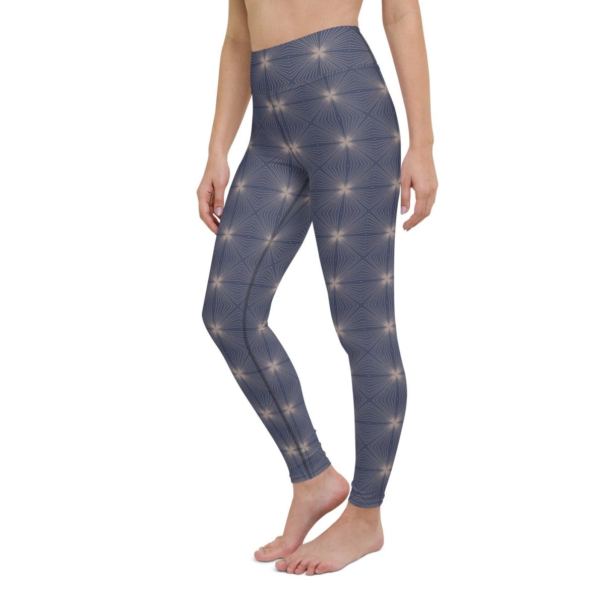 Stars Connected Women's High-Waisted Yoga Pants | DEEAREST LTD