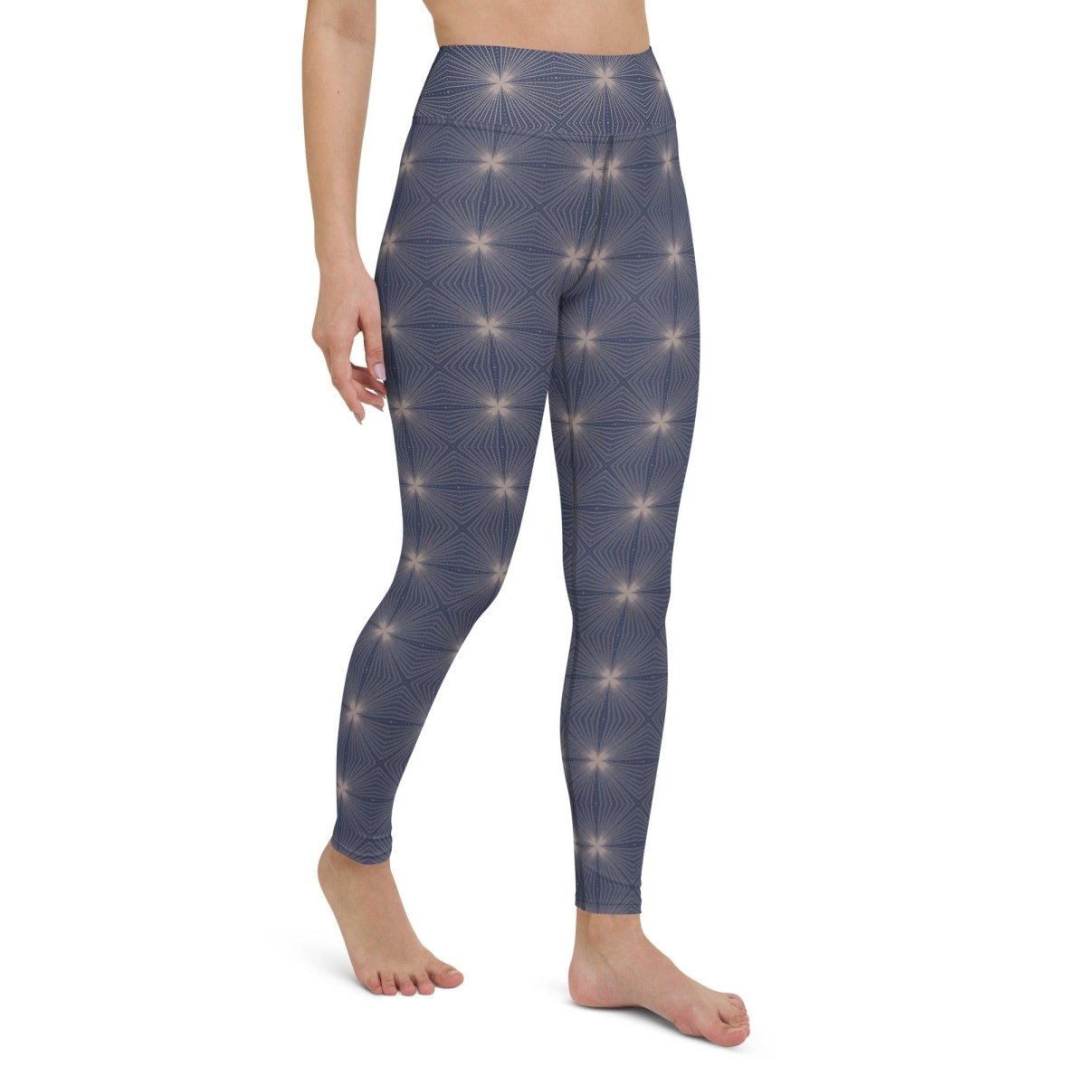 Stars Connected Women's High-Waisted Yoga Pants | DEEAREST LTD