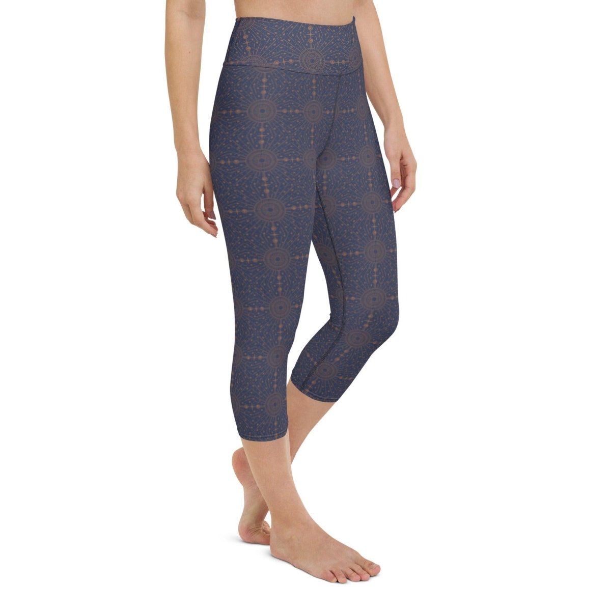 Suns Connected Women's Capri Yoga Pants | DEEAREST LTD