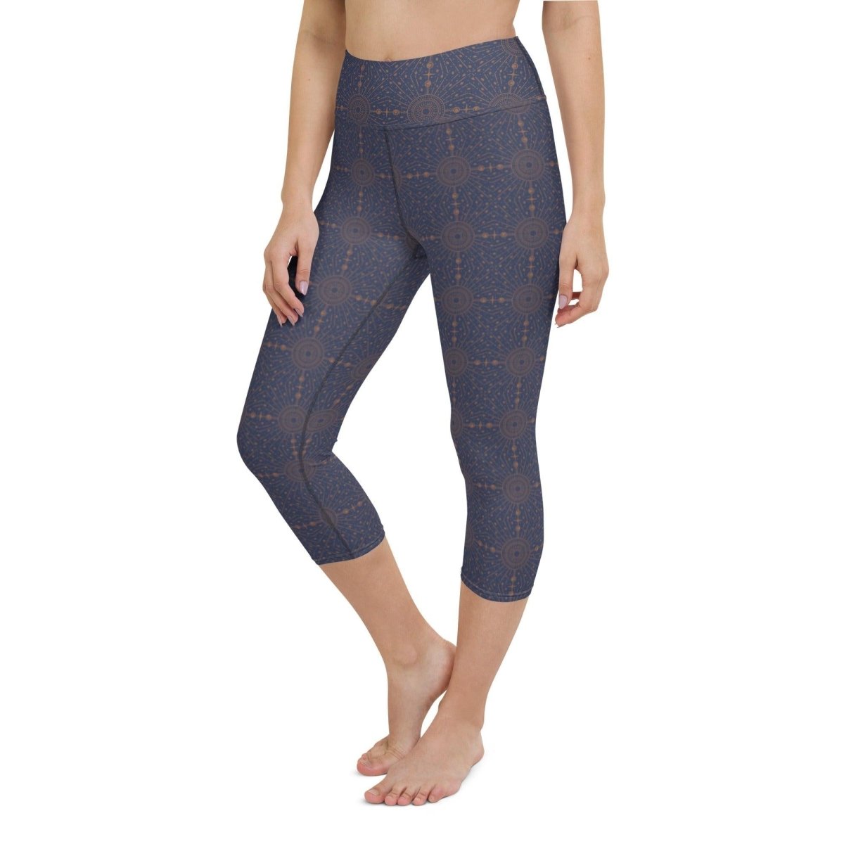 Suns Connected Women's Capri Yoga Pants | DEEAREST LTD