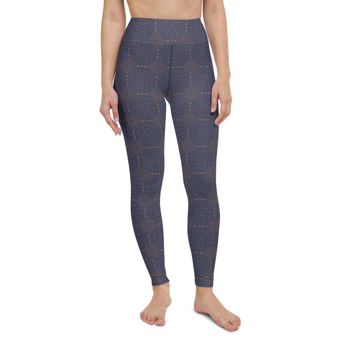 Suns Connected Women's High-Waisted Yoga Pants | DEEAREST LTD