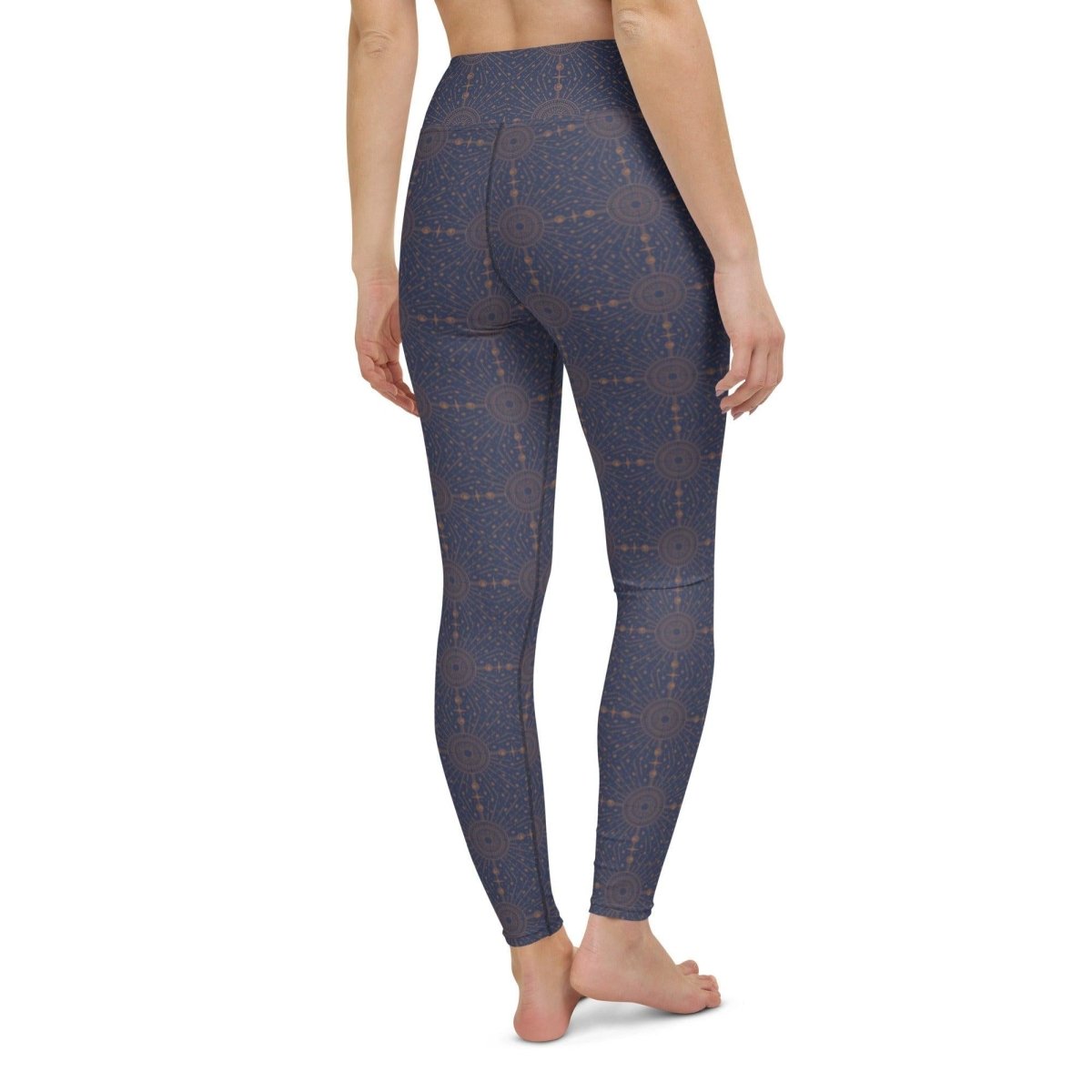 Suns Connected Women's High-Waisted Yoga Pants | DEEAREST LTD