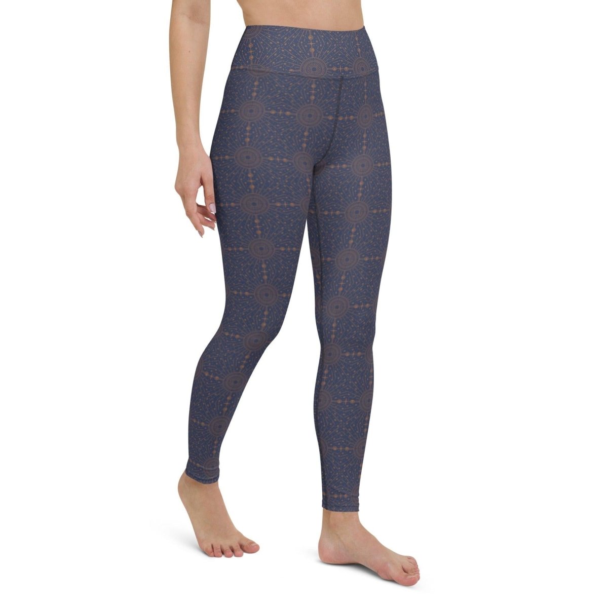 Suns Connected Women's High-Waisted Yoga Pants | DEEAREST LTD