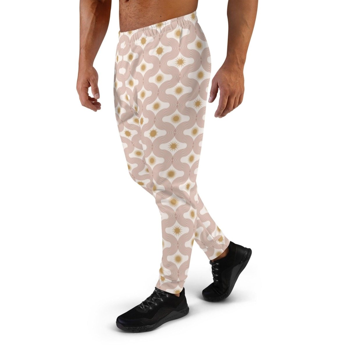 White Celestial Wonder Men's Street Joggers | DEEAREST LTD