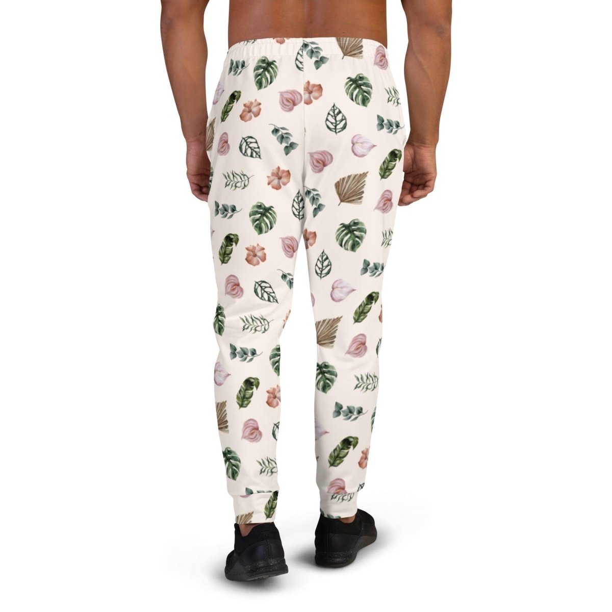 White Jungle Flora Men's Street Joggers | DEEAREST LTD